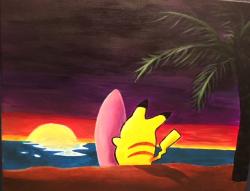 The image for Surfing Pikachu